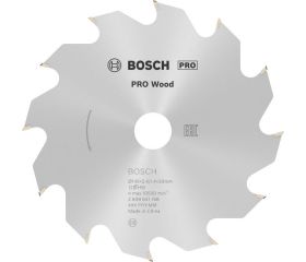 Hoja de sierra circular PRO Wood, 140 x 2,4 x 20 mm, T12