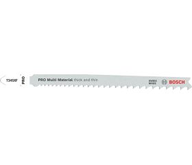 Hoja de sierra de calar PRO Multi Material thick and thin T345XF, 132 mm, 2 uds.