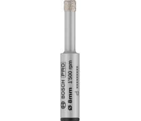 Broca PRO Ceramic dry para taladros/atornilladores rotativos, vástago de inserción cilíndrico