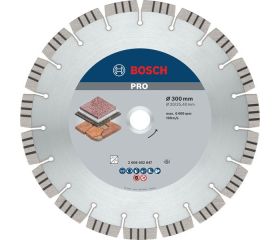Disco de diamante PRO Stone, 300 x 20/25,4 mm