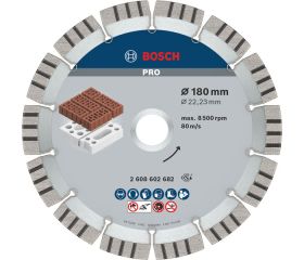 Disco de corte con diamante PRO Abrasive para amoladoras grandes, diámetro interior de 22,23 mm