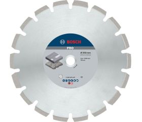 Disco de diamante PRO Asphalt, 350 x 20/25,4 mm