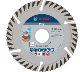 Disco de corte con diamante PRO Multi Material, 115 x 22,23 mm