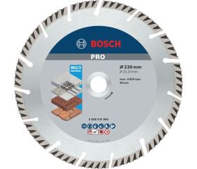 Disco de corte con diamante PRO Multi Material, 230 x 22,23 mm, 10 uds.