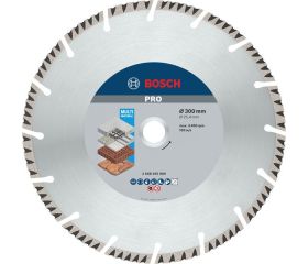 Disco de corte con diamante PRO Multi Material, 300 x 25,4 mm