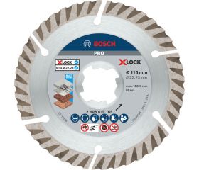 Disco de corte con diamante PRO Multi Material para amoladoras pequeñas, X-Lock