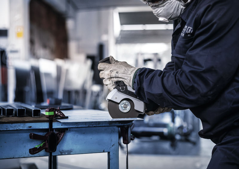 Disco de corte PRO Stainless Steel and Metal, 125 x 1 x 22,23 mm, fresa recta, 100 unidades