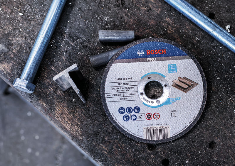 Disco de corte abrasivo PRO Metal, 115 x 1,6 x 22,23 mm, oSa