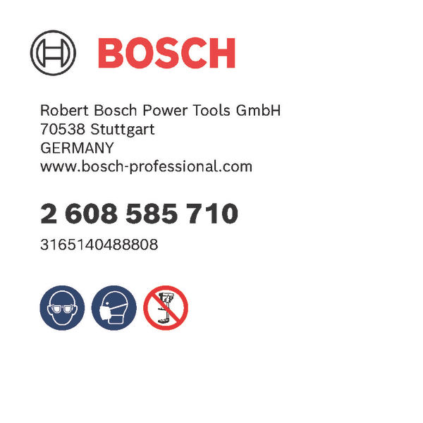 Broca salomónica PRO Wood, 28 x 95 x 160 mm