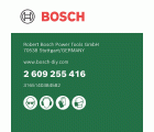 Set de 3 brocas para hormigón5,0 x 85; 6,0 x 100; 8,0 x 120
