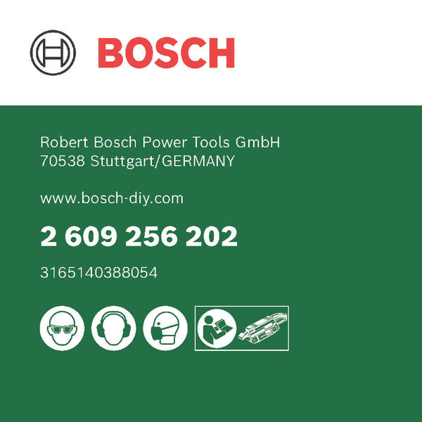 Set de hojas de lija de 3 piezas para lijadora de banda, calidad rojaG = 150