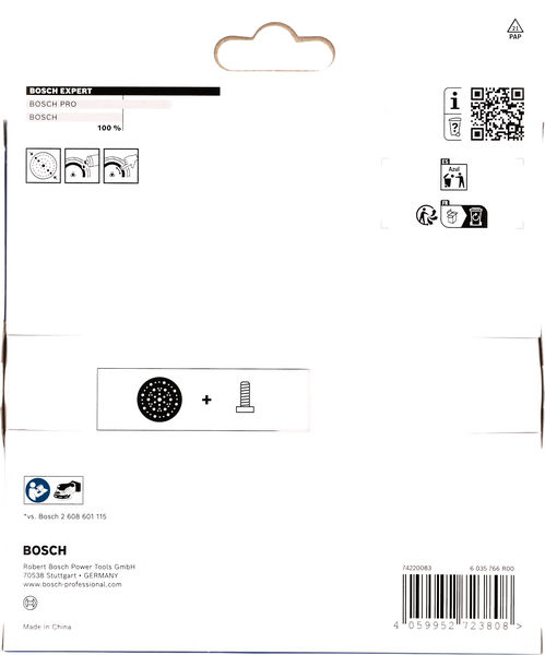Plato de lija EXPERT Multihole, blando, 150 mm, GEX 18V-150-3