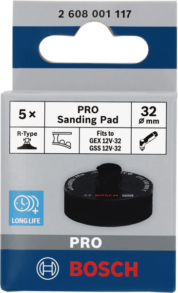 Plato de lija PRO, 32 mm, PSA