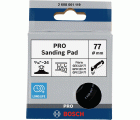 Plato de lija PRO, 77 mm, Hook and Loop