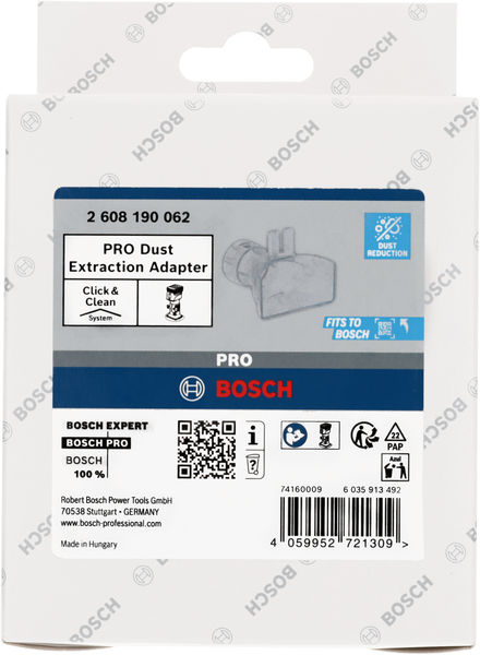 Adaptador de extractor de polvo PRO, fresado de bordes