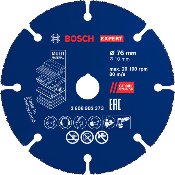 Disco de corte EXPERT Carbide Multi Wheel para miniamoladoras