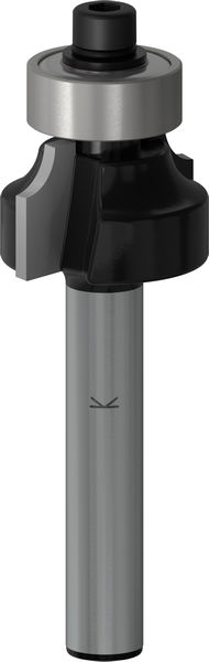 Broca fresadora para redondeo PRO, R 1/8″, vástago de 1/4″