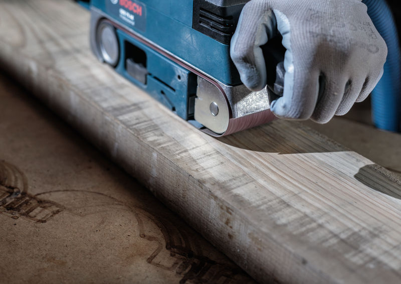 Banda de lija PRO X440, 75 x 508 mm, G150, 3 unidades