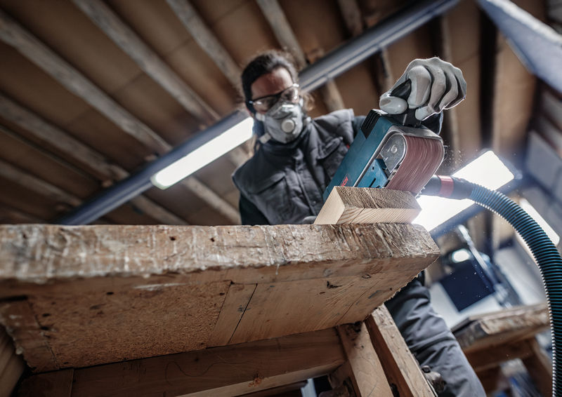 Banda de lija PRO X440, 75 x 508 mm, G150, 3 unidades