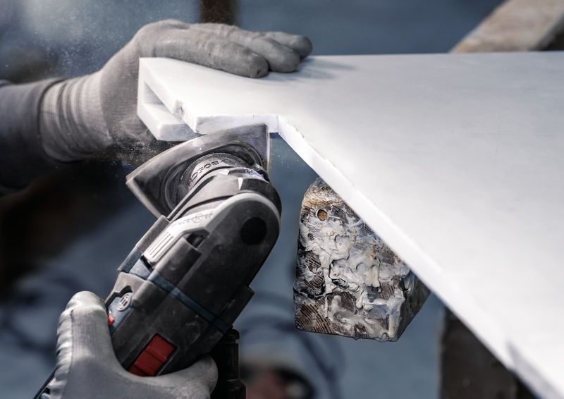 Hoja de lija PRO F355, 93 mm, G240, 5 unidades