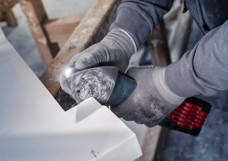 Hoja de lija PRO F355, 93 mm, G240, 5 unidades