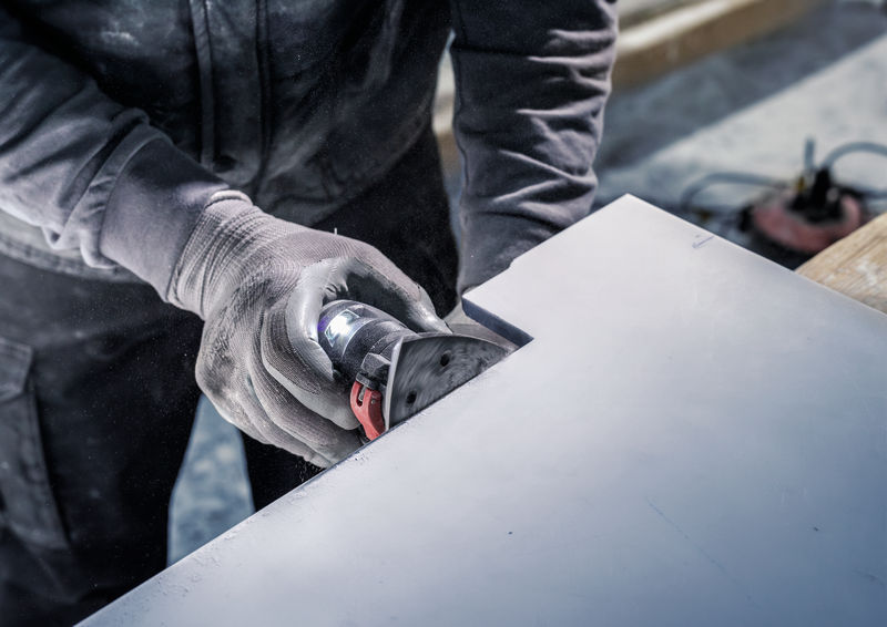 Hoja de lija PRO F355, 93 mm, G240, 5 unidades