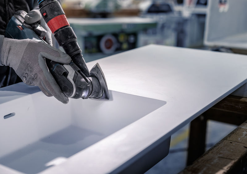 Hoja de lija PRO F355, 93 mm, G240, 5 unidades