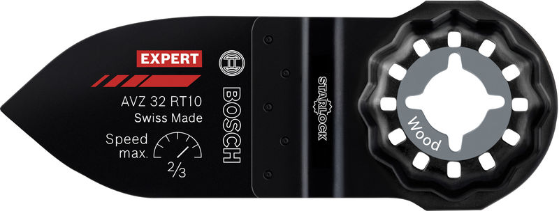 EXPERT AVZ 32 RT10 Dedo de lija, 32 x 53 mm