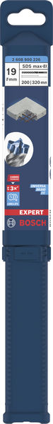 Broca para martillo EXPERT SDS max-8X de 19 x 200 x 320 mm