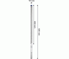 Broca para martillo EXPERT SDS max-8X de 19 x 400 x 520 mm
