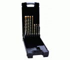 Kit 7 Pcs. PLASTIC BOX brocas +Pilot Imcoinsa