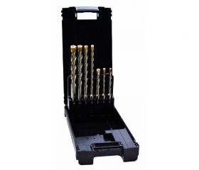 Kit 7 Pcs. PLASTIC BOX brocas +Pilot Imcoinsa