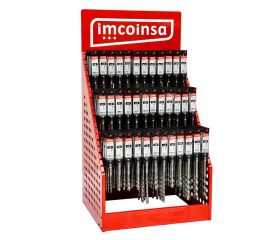 Expositor brocas SDS-Plus gama profesional Imcoinsa