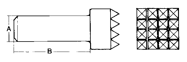 Bujardas sin retenedor (WIDIA) mango fijo corto Imcoinsa