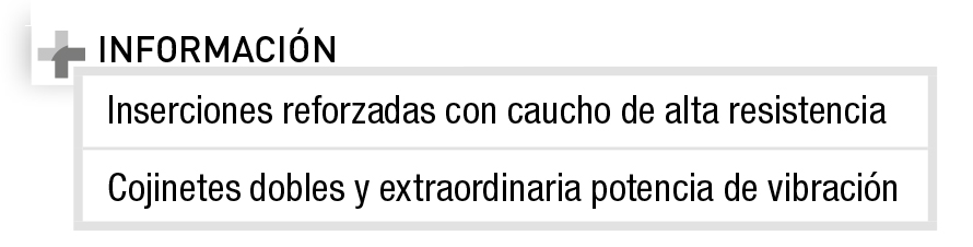 Aguja vibrante serie ok plus - especial rental - longitud 4 m Imcoinsa