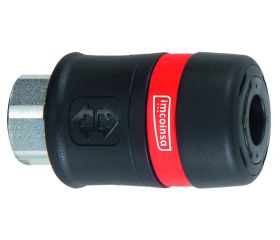 Enchufe rápido de seguridad de alto caudal hembra Imcoinsa