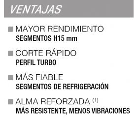 Disco top construcción Imcoinsa