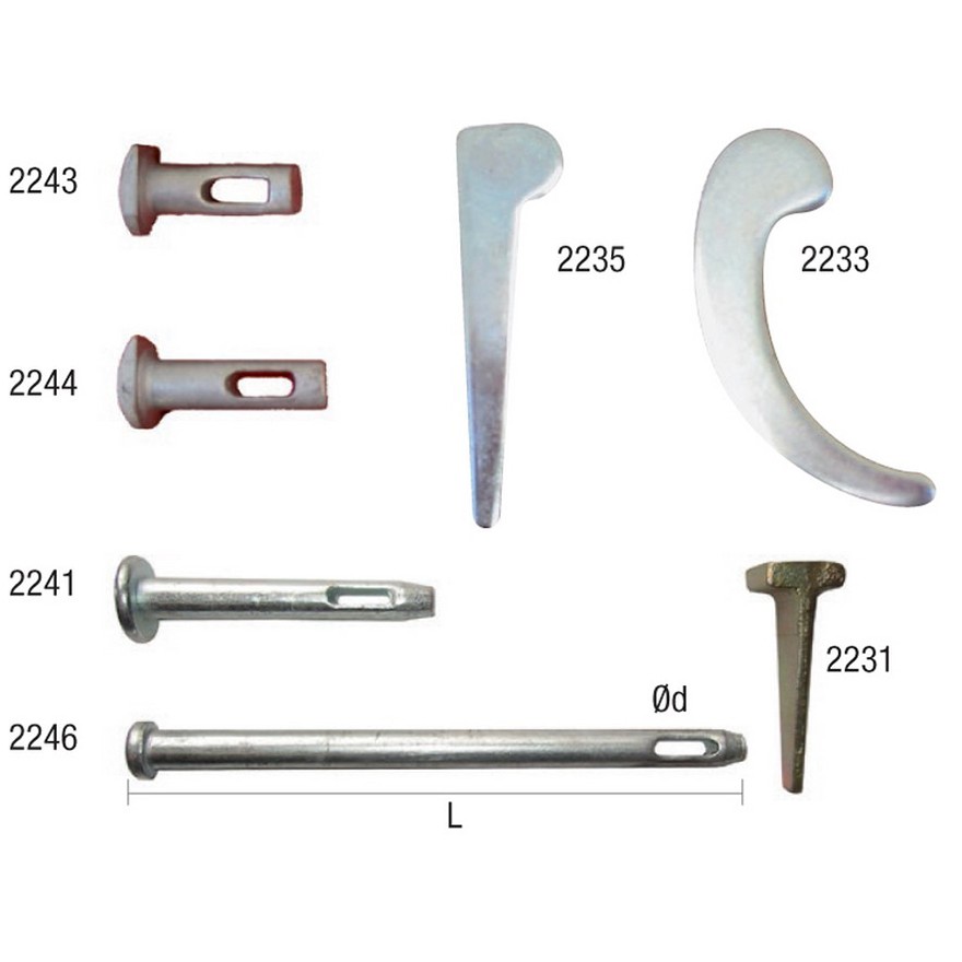 Pasador curvado Imcoinsa