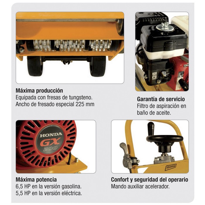 Fresadoras de pavimiento Imcoinsa