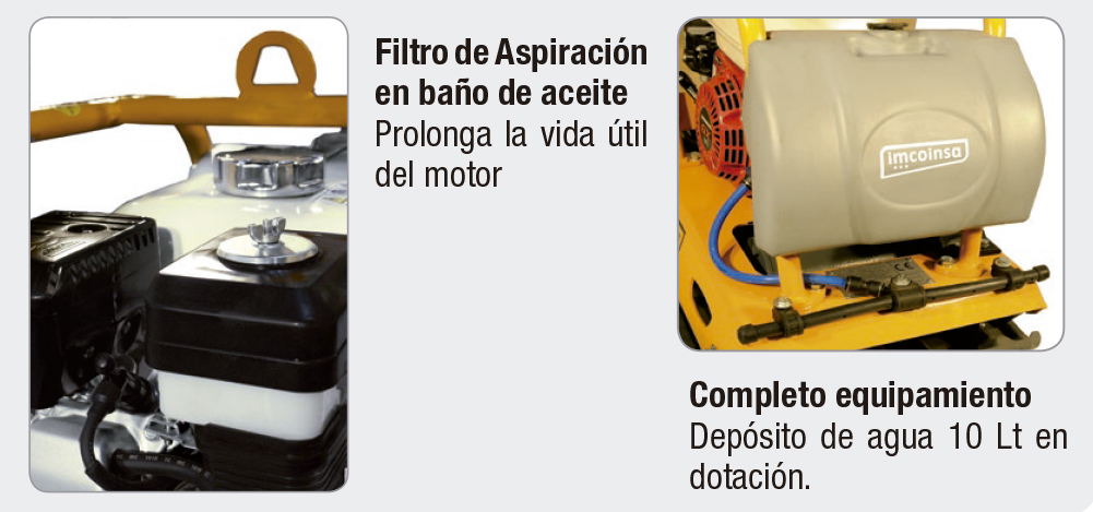 Bandeja no reversible 93 kg / Base 45 x 60 cm Imcoinsa