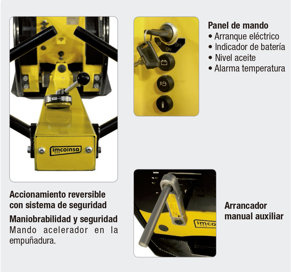 Bandeja reversible 400 kg / Base 70 x 95 cm Imcoinsa