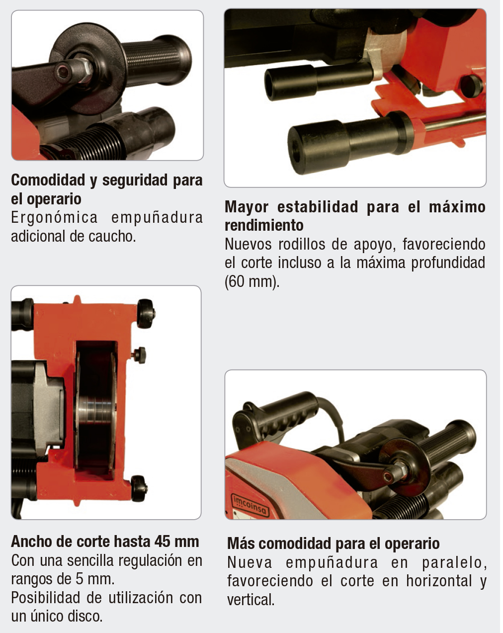 Rozadora de discos Imcoinsa