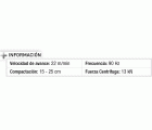 Bandejas compact vibration series 75 kg Imcoinsa