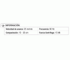 Bandeja no reversible 93 kg / Base 45 x 60 cm Imcoinsa