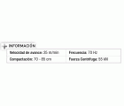 Bandeja reversible 400 kg / Base 70 x 95 cm Imcoinsa