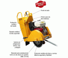 Cortadora Ø máx disco 450 mm Imcoinsa