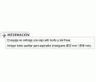 Rozadora de fresas Imcoinsa