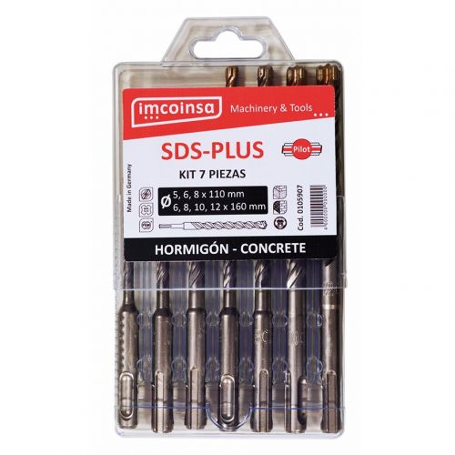 Kit 7 Pcs. MULTIPACK brocas Pilot Imcoinsa