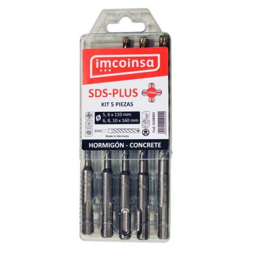 Kit 5 Pcs. MULTIPACK brocas +Pilot Imcoinsa