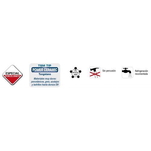 Brocas power ceramic Imcoinsa